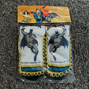 Share Toastee Socks - RARE NEW VINTAGE DC Comics 1979 BATMAN Child Size 6 - DAWN